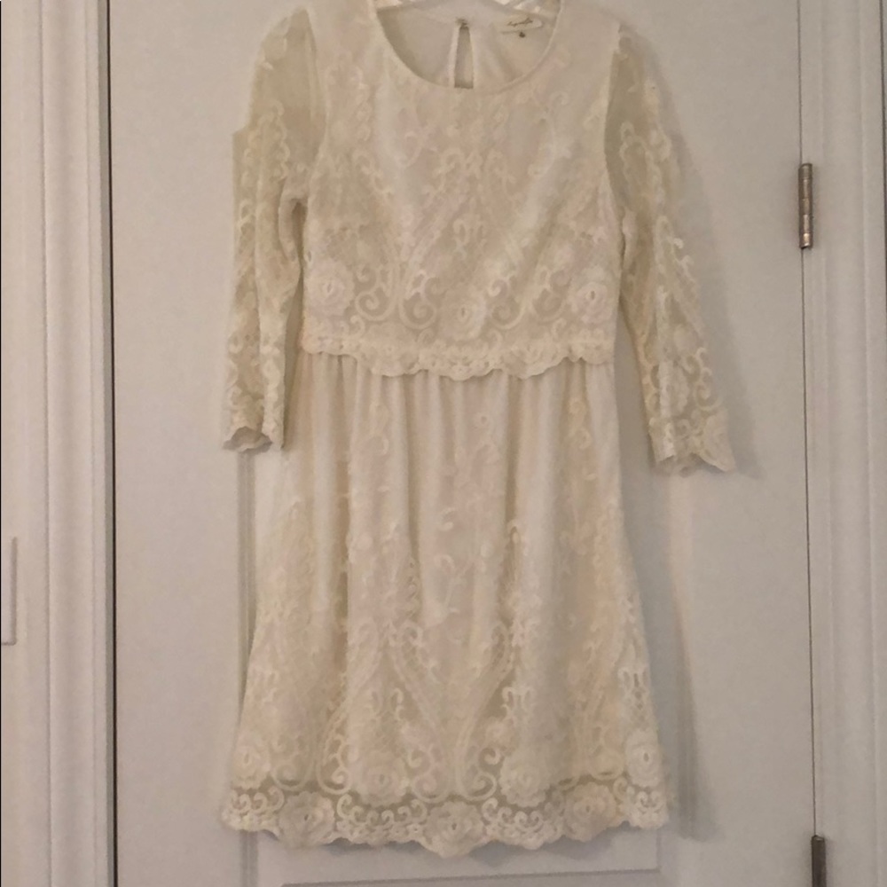 Sugarlips white lace dress